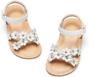 GINFIVE Toddler Girls Sandals Girls Toddler Sandals Little Girls Kids Shoes