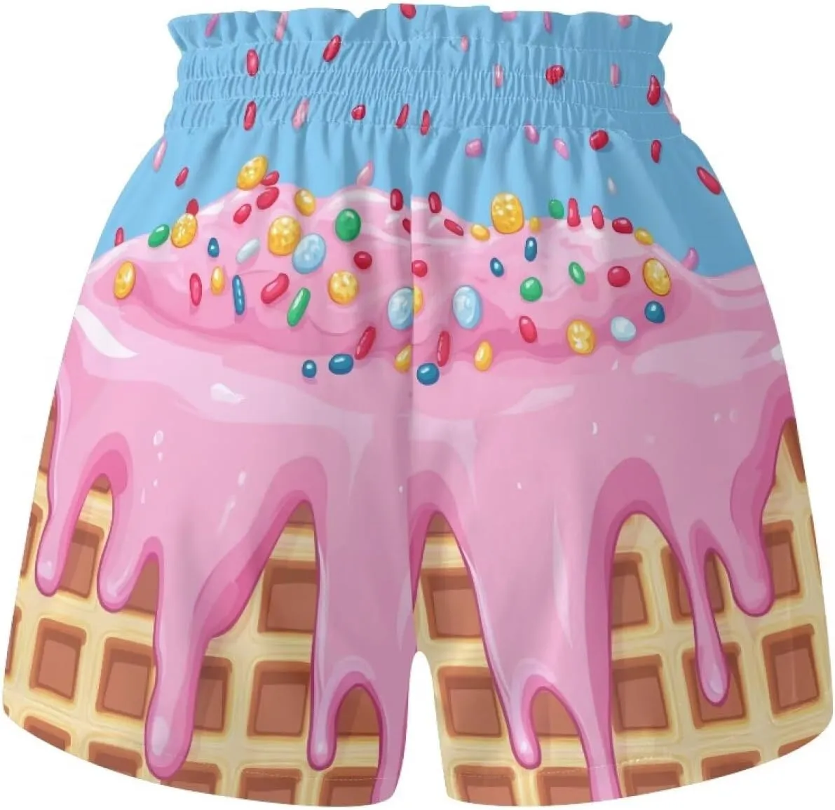 Girls Shorts 1-16 Kids Athletic Shorts with Pockets High Waisted Running Swim Yoga Cute Graphic Shorts Pants
