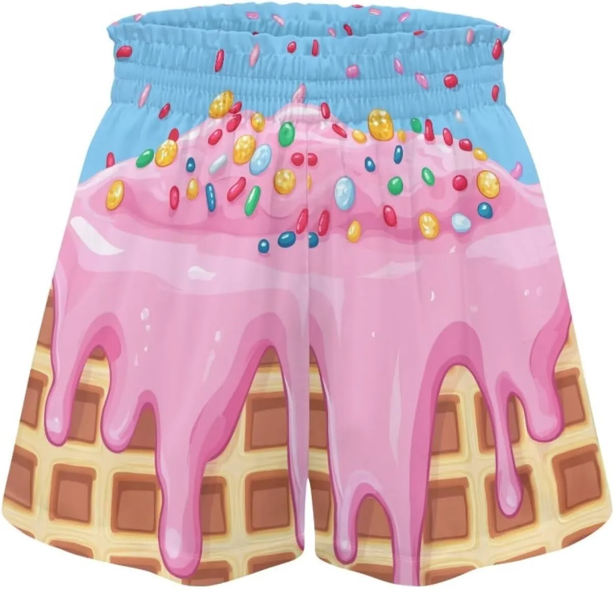 Girls Shorts 1-16 Kids Athletic Shorts with Pockets High Waisted Running Swim Yoga Cute Graphic Shorts Pants