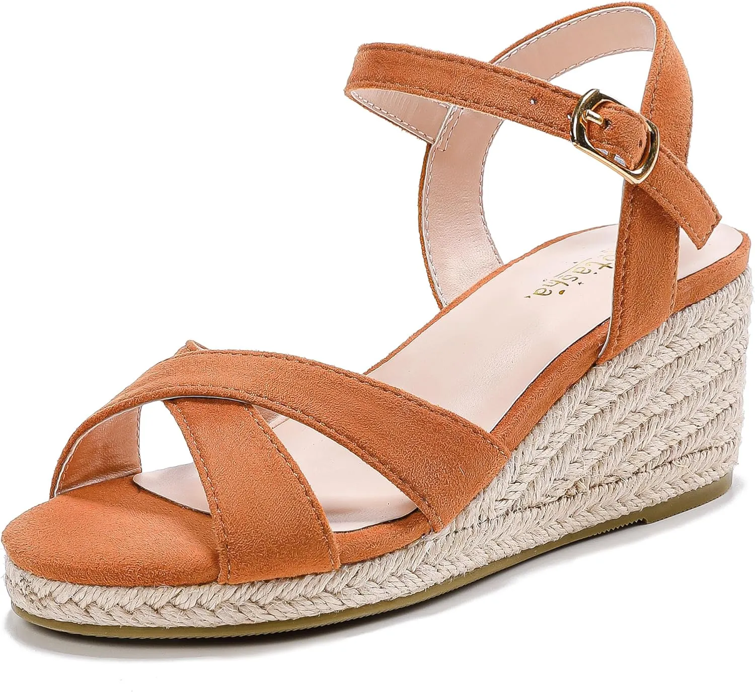 Girls Wedge Sandals Espadrilles Flatform Open Toe Dressy Girls Heels Summer Shoes Little Big Kid