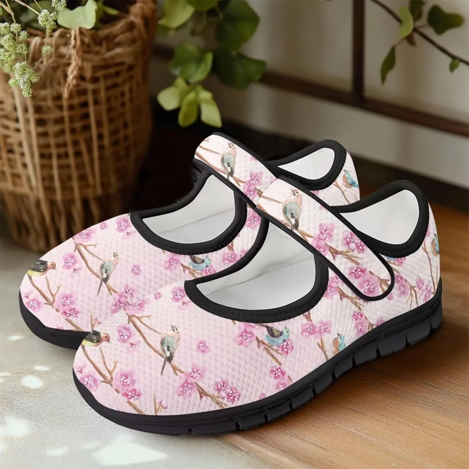 GOSTONG Women's Versatile Slip-Ons Flats Non Slip Lightweight Casual Walking Shoes for Travel Work Daily Shoes Black Size 5.5-10