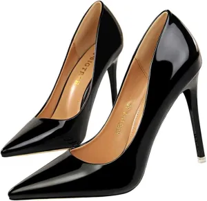 Hee grand Classic Pointed Toe Heels for Women Fashion Suede Stiletto Wedding Party Dress Shoes Office Pumps Lady High Heels