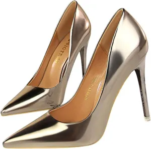 Hee grand Classic Pointed Toe Heels for Women Fashion Suede Stiletto Wedding Party Dress Shoes Office Pumps Lady High Heels