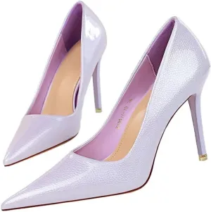 Hee grand Classic Pointed Toe Heels for Women Fashion Suede Stiletto Wedding Party Dress Shoes Office Pumps Lady High Heels
