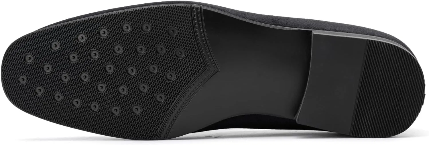 JITAI Men Loafers Slip-On Shoes for Men Fashion Dress Shoes Tuxedo Shoes
