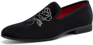 JITAI Men Loafers Slip-On Shoes for Men Fashion Dress Shoes Tuxedo Shoes