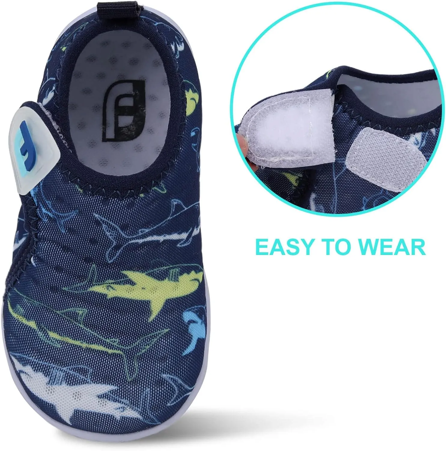 JOINFREE Baby Toddler Water Shoes Boys Girls Sandals Barefoot Kids Breathable Sneakers Shoes for Walking Running