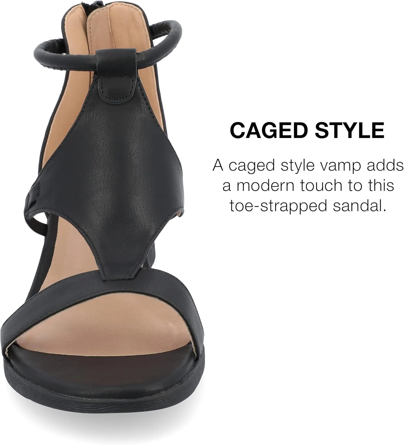 Journee Collection Women's Trayle Wedge Sandals