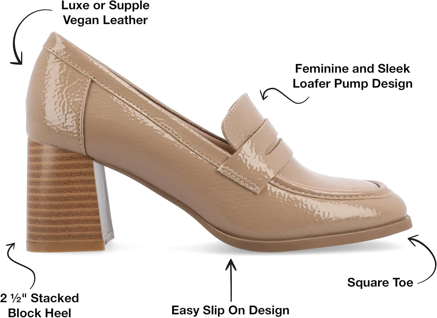 Journee Women's Comfort Foam Malleah Pumps