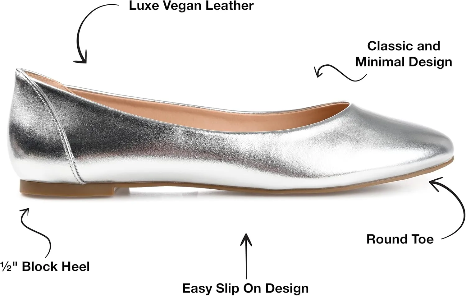 Journee Women's Comfort Kavn Flats