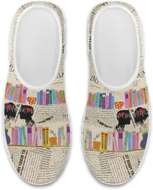 JoyLamoria Butterfly on Marble Canvas Shoes Slip On Fashion Sneakers Low Top Walking Flats Art Travel Shoes for Women