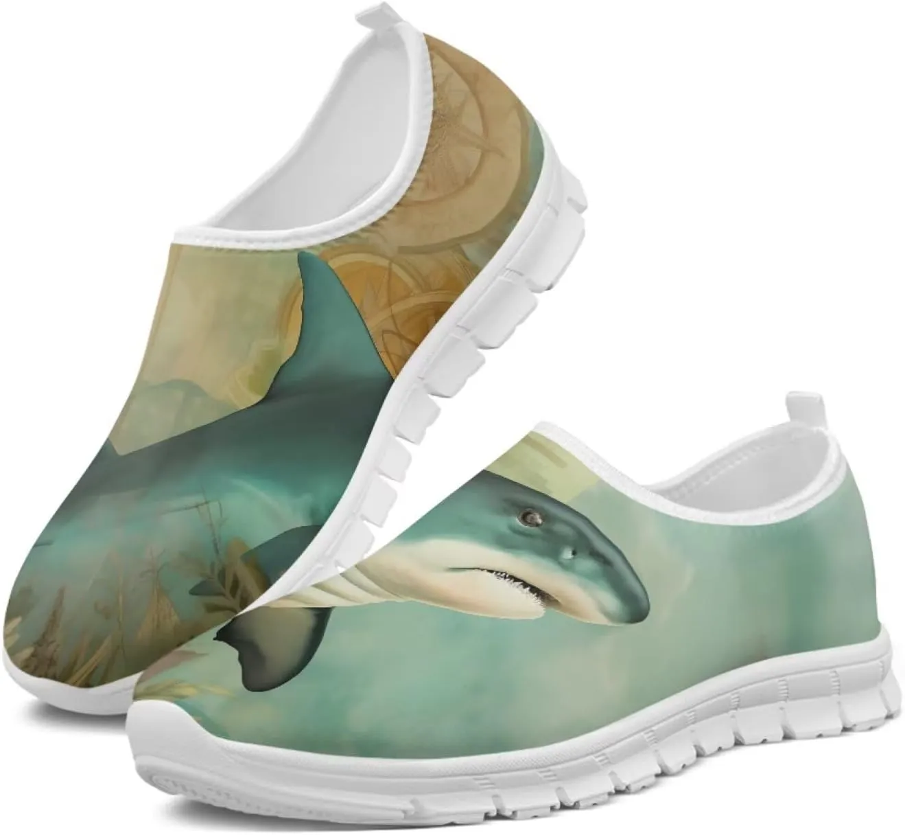 JoyLamoria Hummingbird Sneakers Low Top Flats Loafer Lightweight Walking Travel Shoes Girls 2025 Fashion Boat Shoes