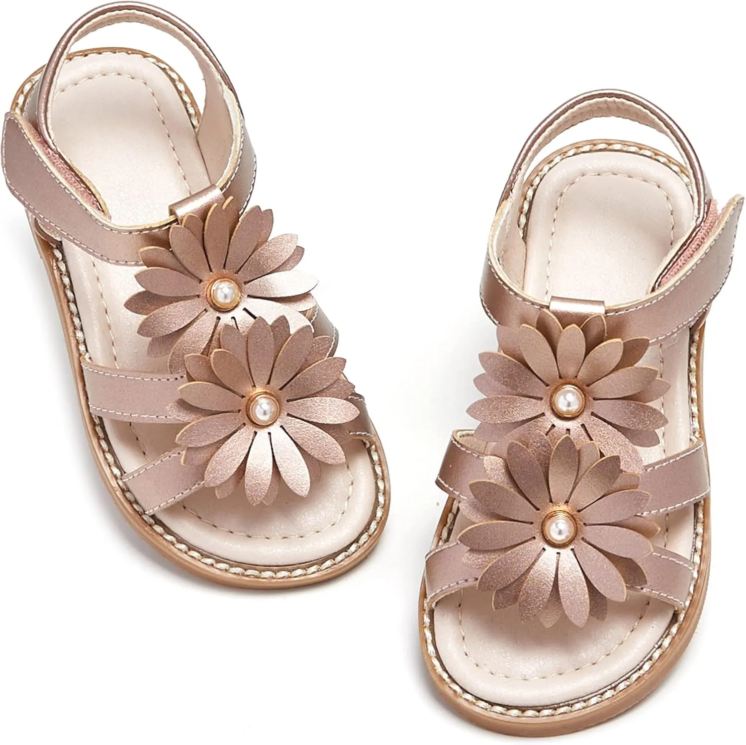 Kiderence Toddler Girls Sandals Little Girls Kids Shoes Girls Sandals Toddler