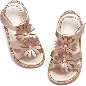 Kiderence Toddler Girls Sandals Little Girls Kids Shoes Girls Sandals Toddler
