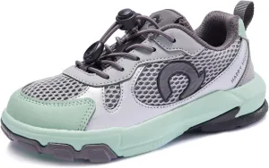 Kids Sneakers for Boys and Girls, No Tie Shoelaces Lightweight Kids Shoes, Breathable Running Tennis Sport Athletic Shoes for Toddler