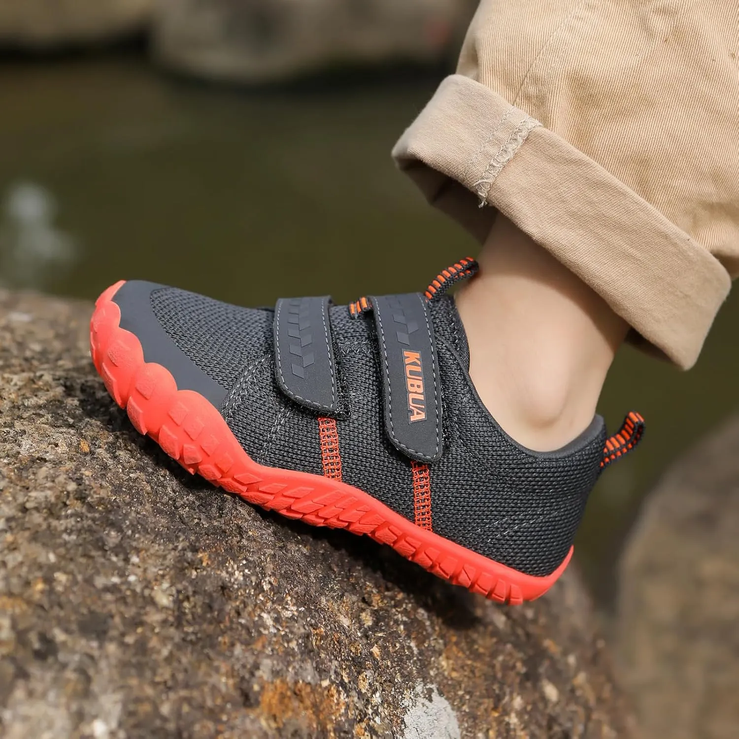 KUBUA Barefoot Shoes for Kids Boys Girls Minimalist Zero Drop Sneakers Toddler Little Big Kid