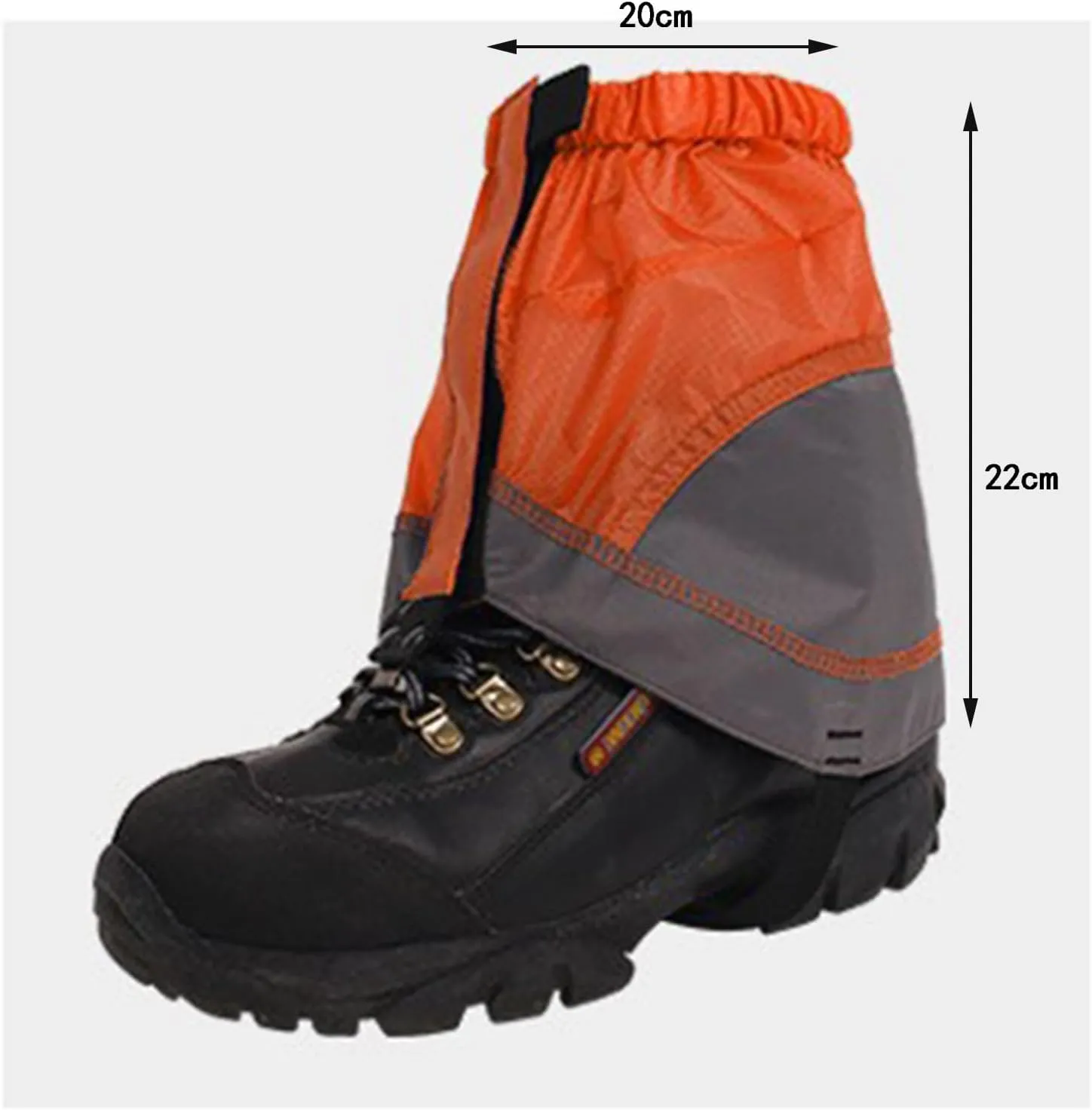 Leg Gaiters, Short Portable Breathable Anti-Snake Bite Snowshoe Gaiters Cycling Leg Protection, Suitable for Skiing, Cycling, Hunting, and Hiking