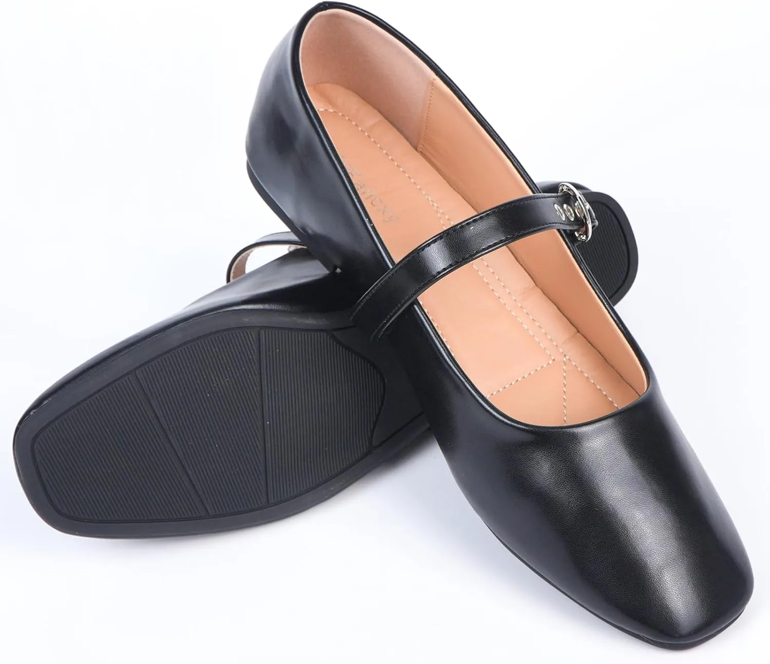Leopard Flats for Women Mesh Ballet Flats Mary Jane Animal Print Shoes Slip On Casual Breathable Ballerina Flats