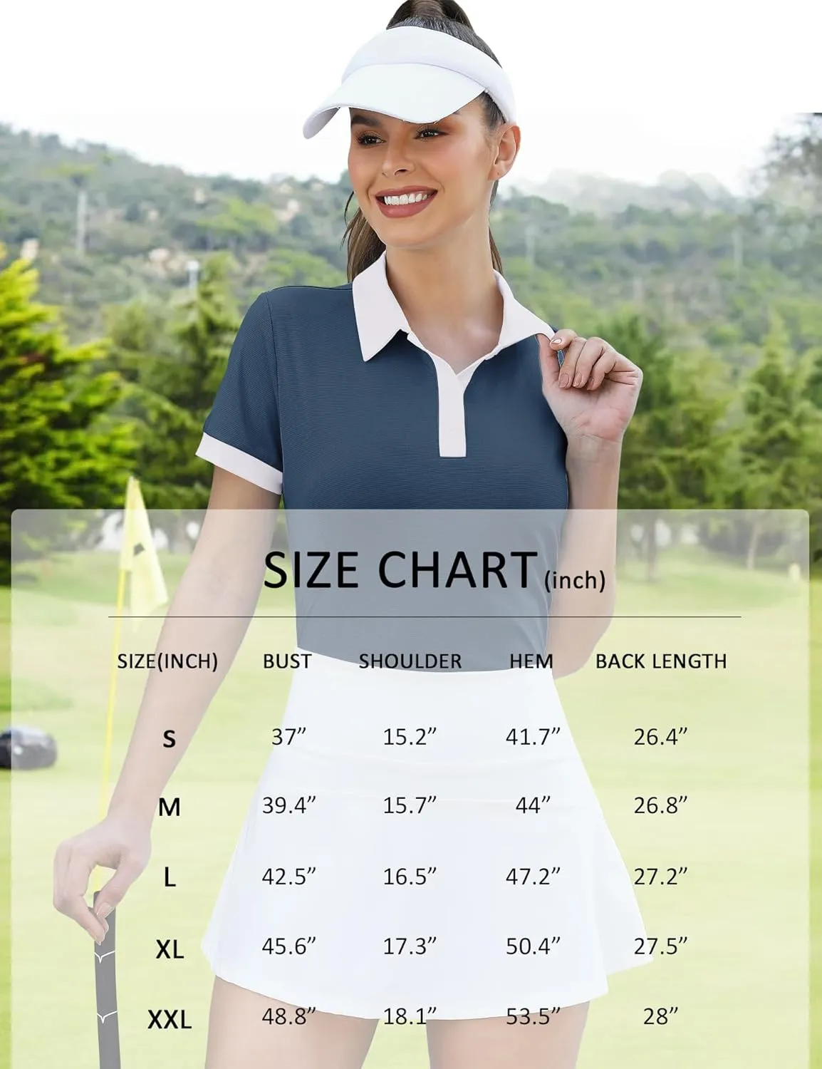 LOMON Womens Golf Polo Shirts Short Sleeve Collared Tops Lightweight Moisture Wicking Tennis Activewear S-XXL