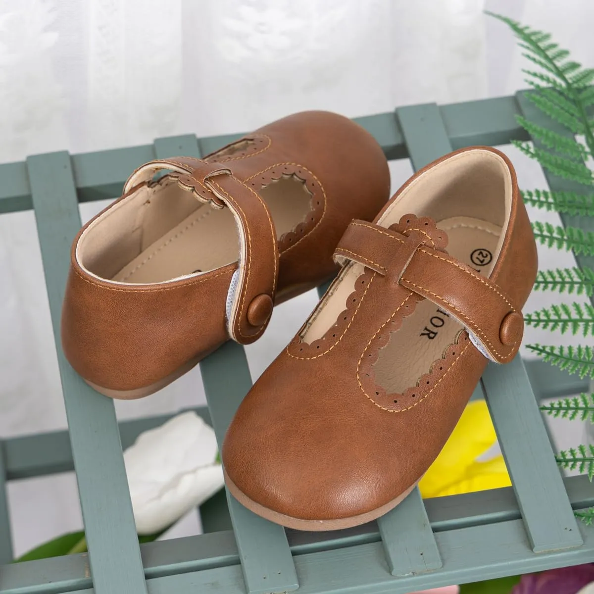 Mary Jane Little Girls Dress Shoes Toddler Baby Ballet Flats Flower Girls Wedding Party Bow Princess Kid Shoes