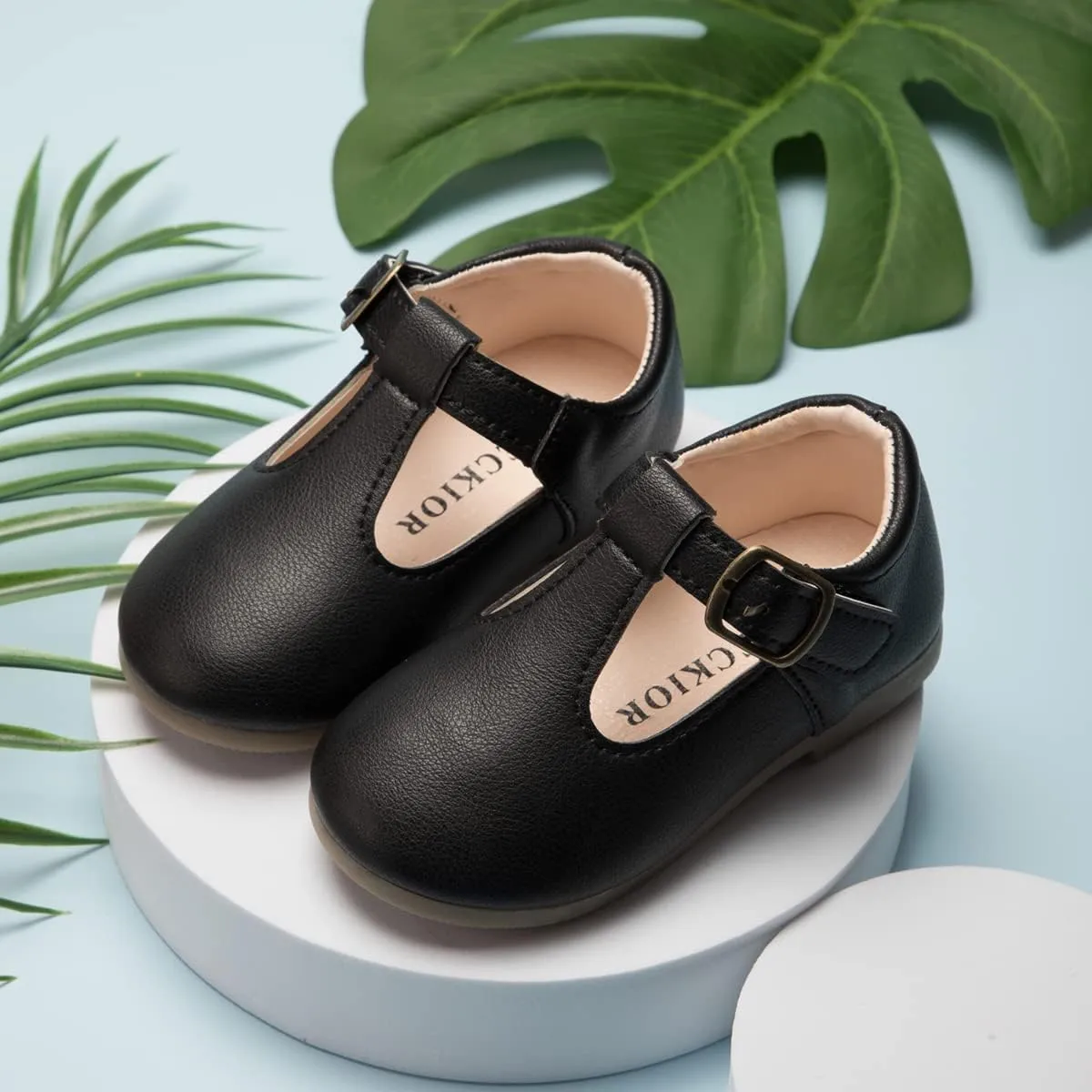 Mary Jane Little Girls Dress Shoes Toddler Baby Ballet Flats Flower Girls Wedding Party Bow Princess Kid Shoes