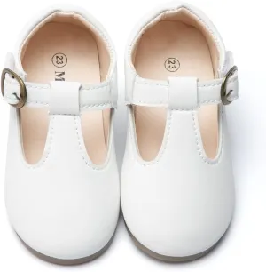 Mary Jane Little Girls Dress Shoes Toddler Baby Ballet Flats Flower Girls Wedding Party Bow Princess Kid Shoes