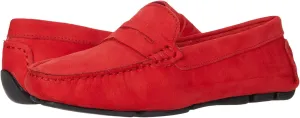 Massimo Matteo Penny Keeper - Loafers for Women - Rich Nubuck - Leather Upper - Cushioned Leather Footbed