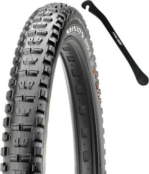 MAXXIS Minion DHF or DHR II 24" 26" 27.5" & 29" Mountain Bike Tire Bundle with Cycle Crew Tire Lever