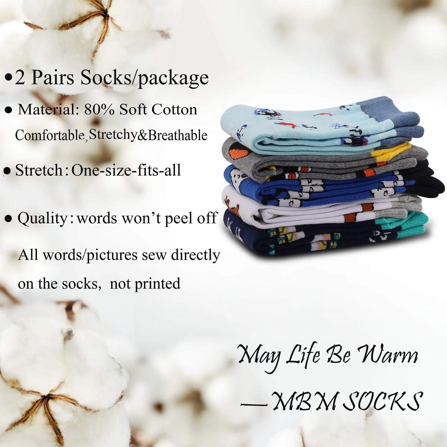 MBMSO Plumbing Socks - 2 Pairs Trust Me I'm a Plumber Socks Funny Plumber Gift for Men