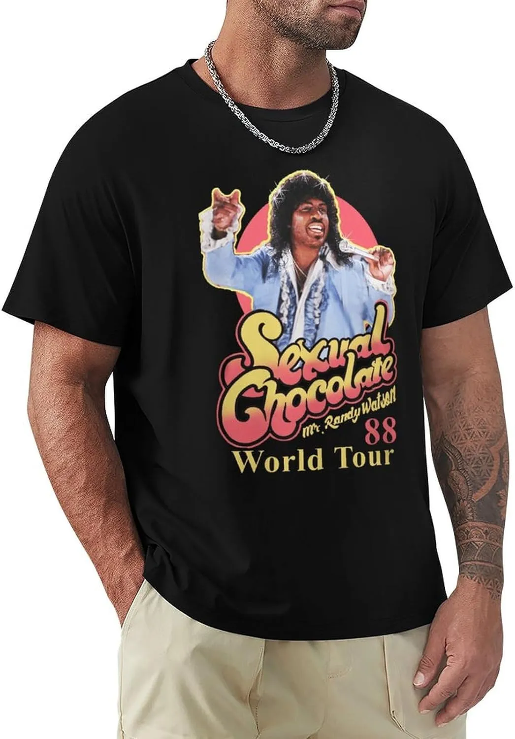 Men Music Fans T-Shirts Stylish Short Sleeve Cotton Shirt Adults