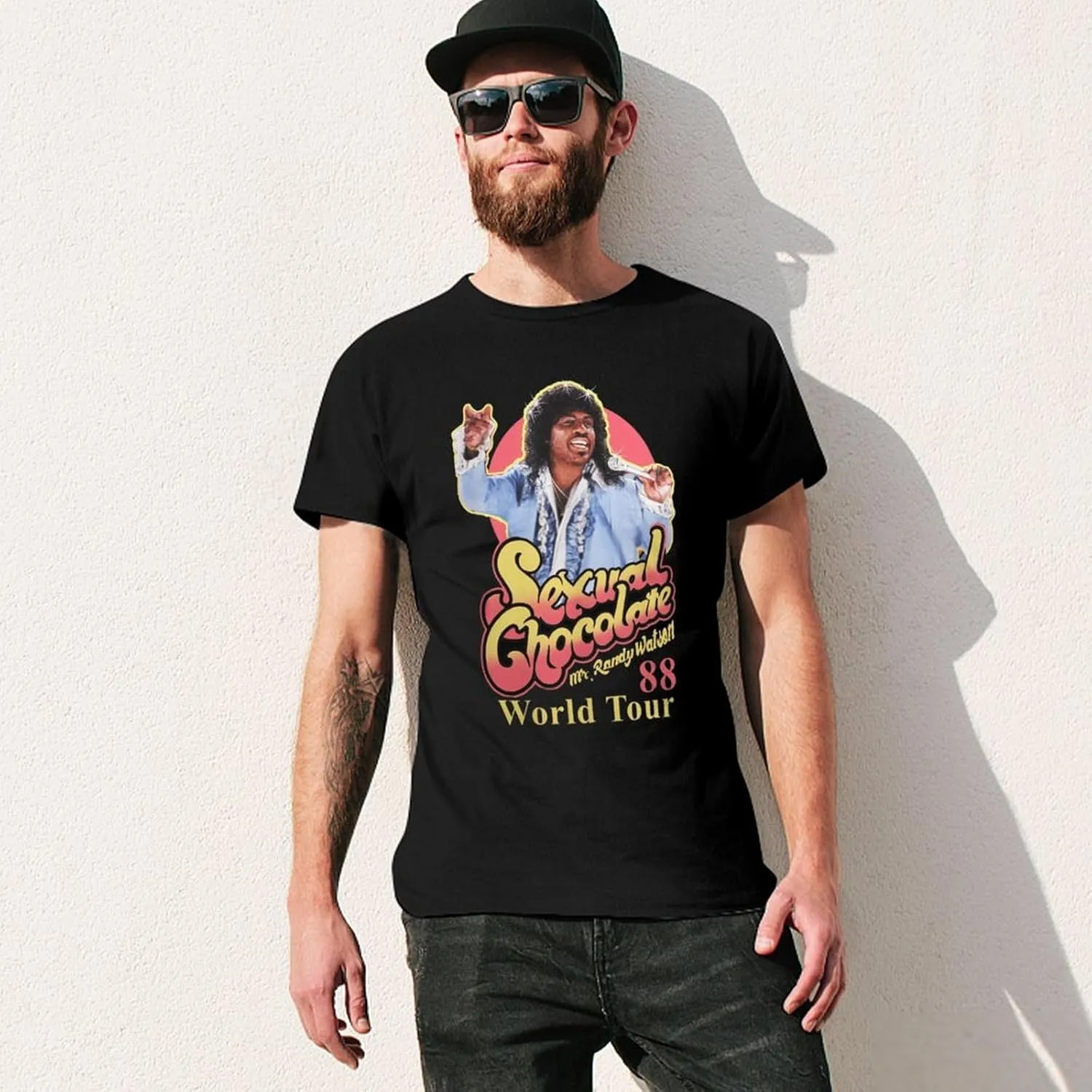 Men Music Fans T-Shirts Stylish Short Sleeve Cotton Shirt Adults