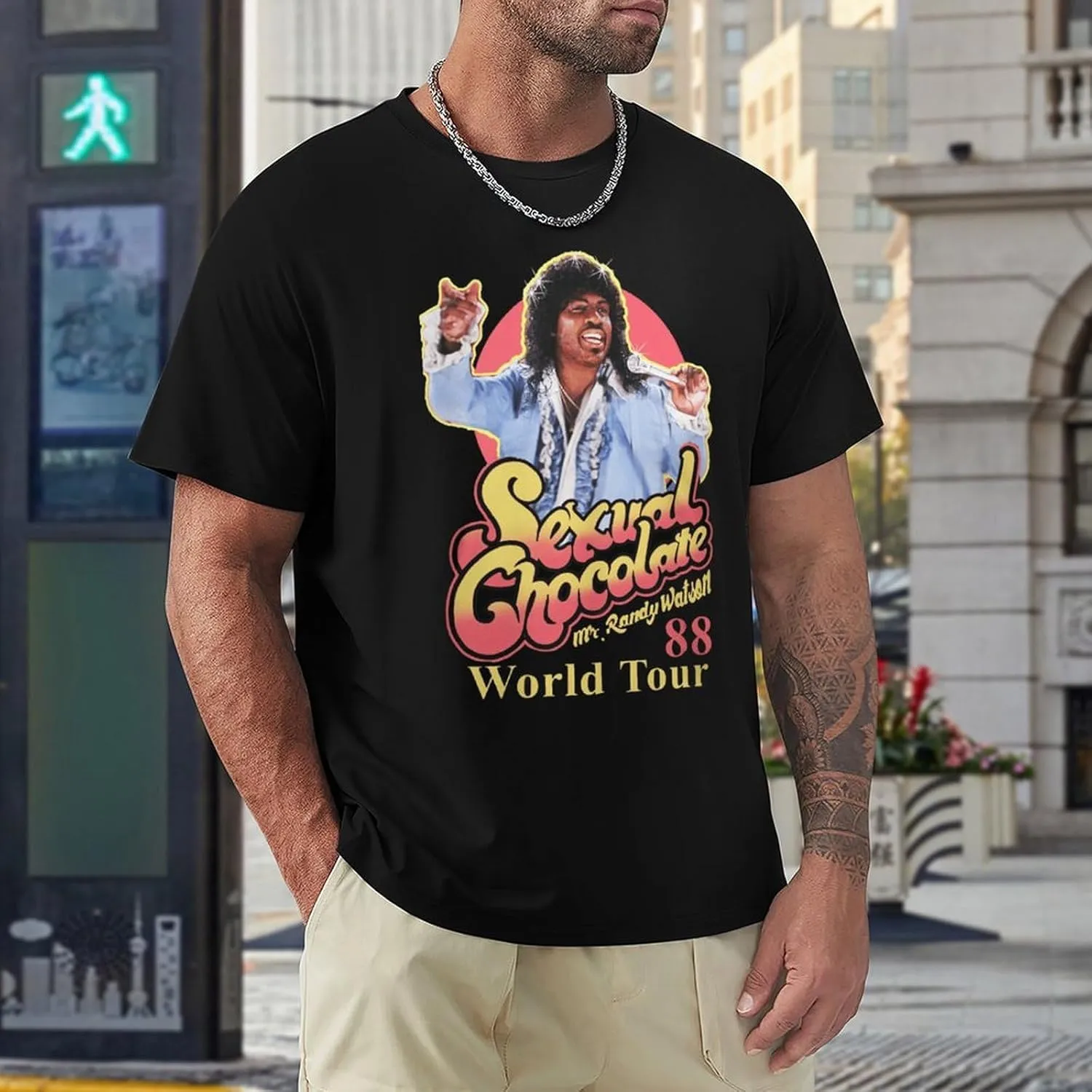 Men Music Fans T-Shirts Stylish Short Sleeve Cotton Shirt Adults