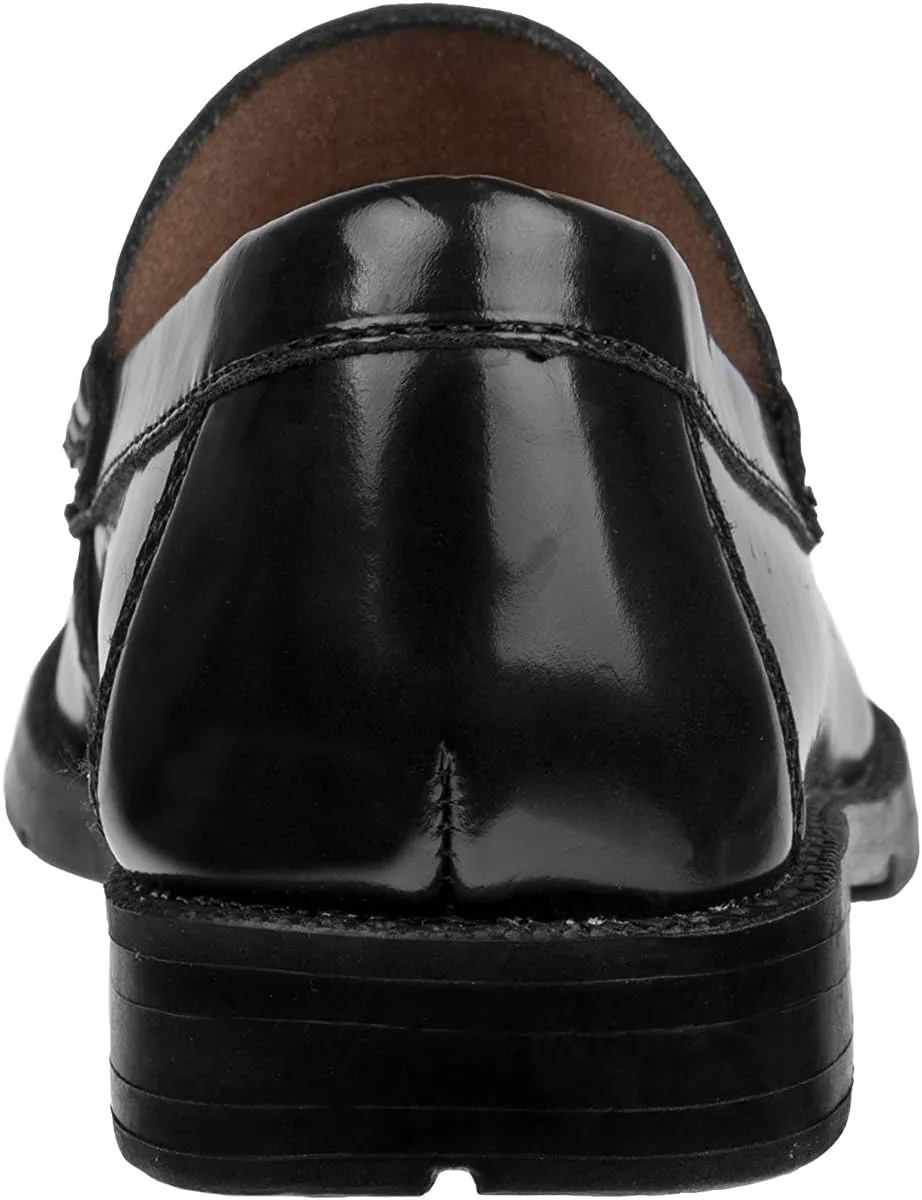 Mens Dress Casual Classic Penny Loafers Leather Shoes (Adult)