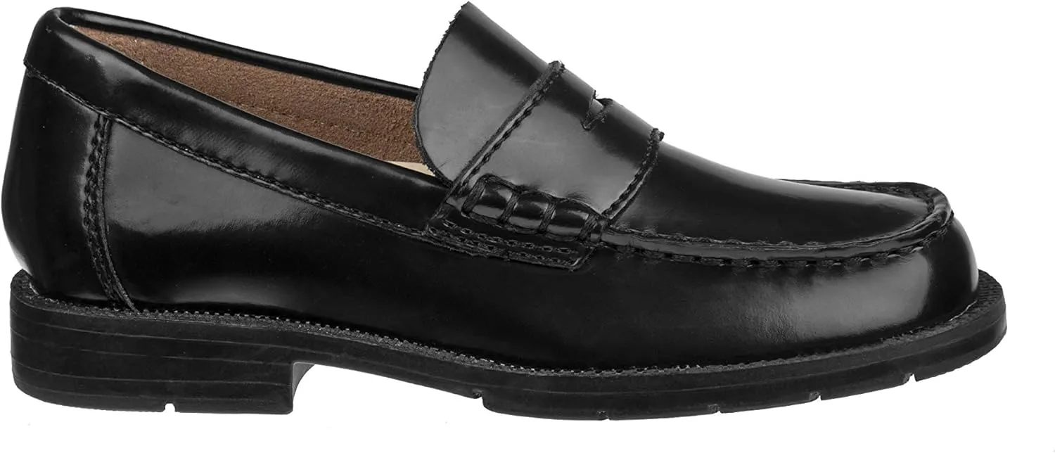 Mens Dress Casual Classic Penny Loafers Leather Shoes (Adult)