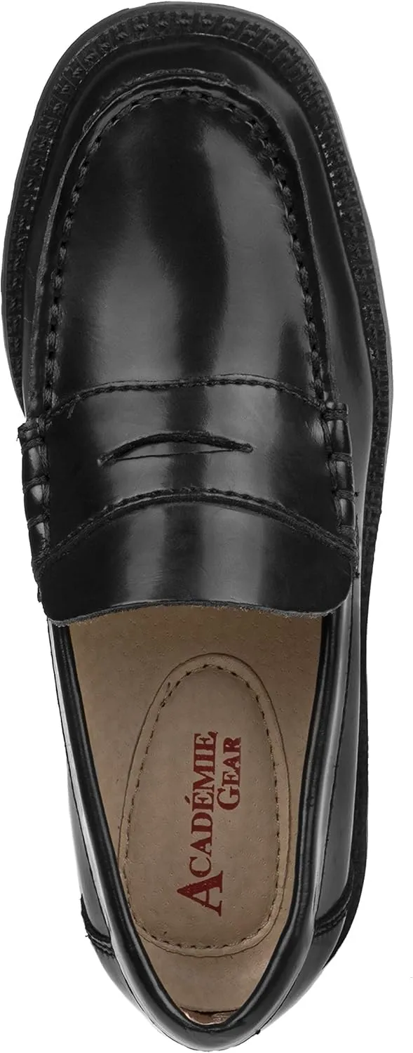 Mens Dress Casual Classic Penny Loafers Leather Shoes (Adult)