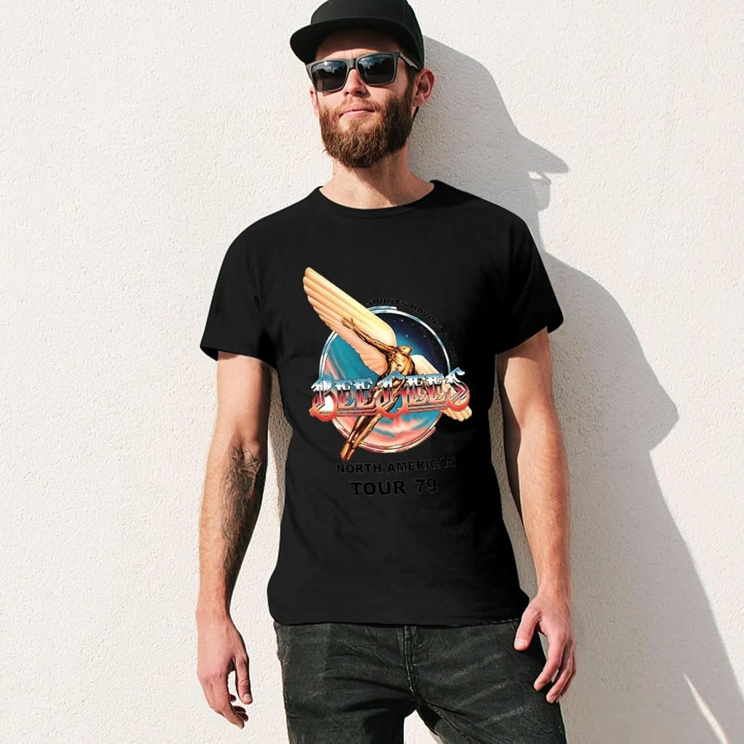 Mens Music Fans T-Shirt 3D Printed Short Sleeve Cotton Shirts Adults