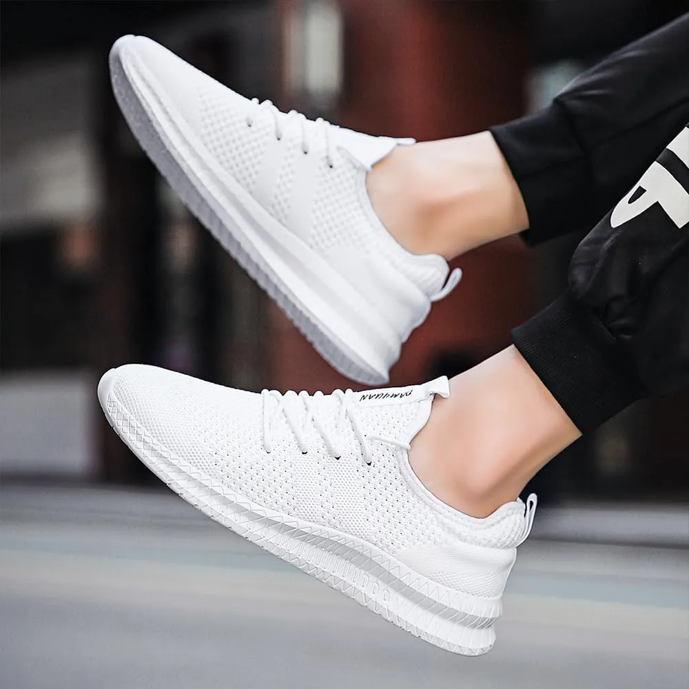 Mens Running Tennis Casual Walking Shoes Fashion Athletic Gym Sports Sneakers for Men Breathable Lightweight Comfortable Shoes