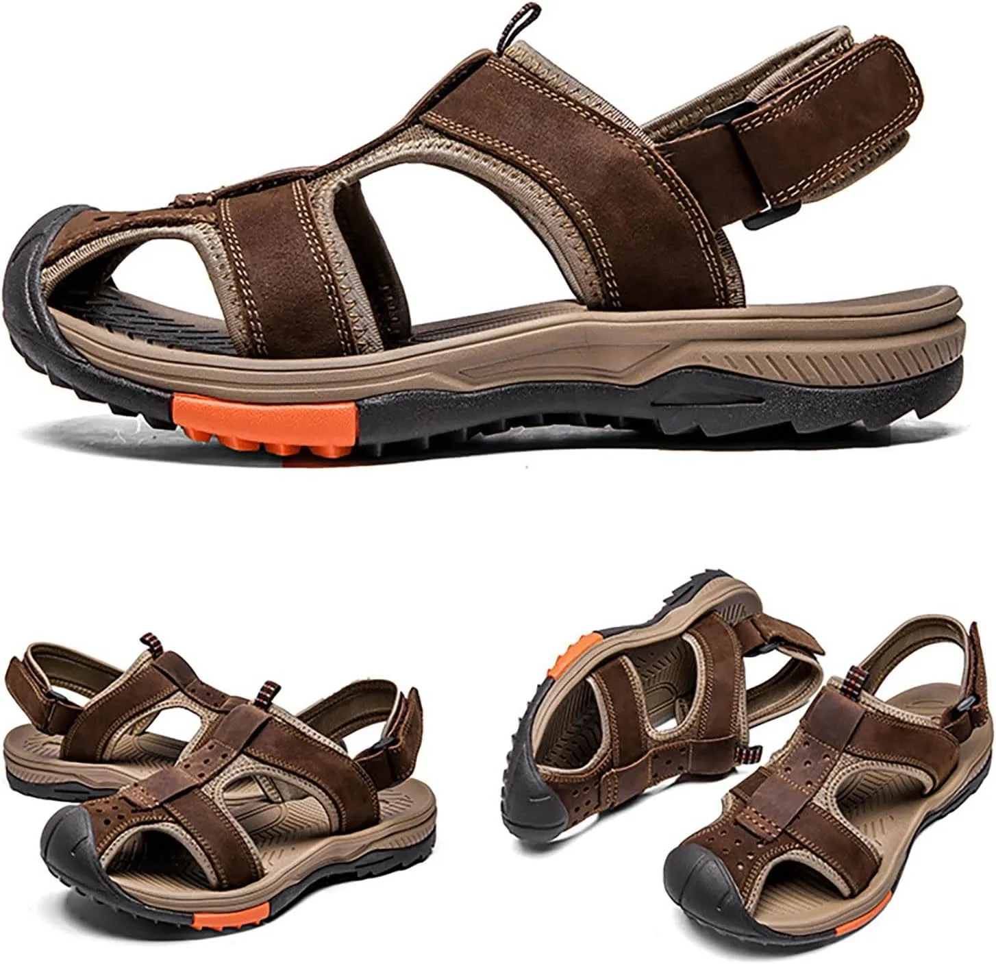 Men's Summer Breathable Thick Sole Comfortable Beach Shoes Sandals Mens Flip Flops Size 13