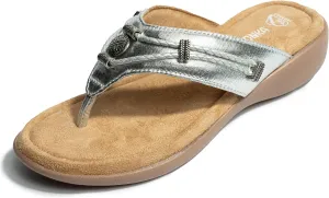 Minnetonka Women's Silverthorne 360, Silver, Size 9
