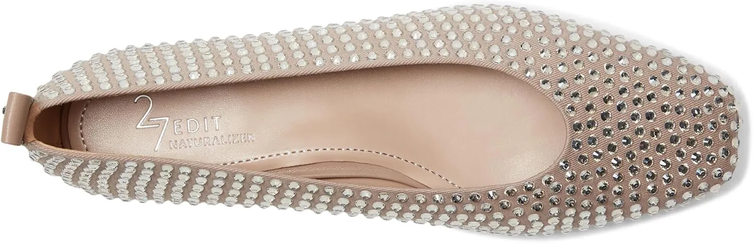 Naturalizer Women's 27 Edit Carla Sparkle Ballet Flat