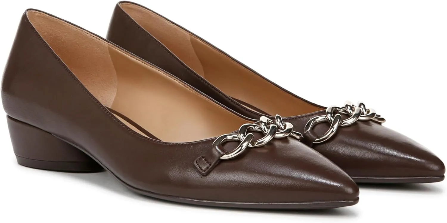 Naturalizer Women's Becca Pointed Toe Low Heel Flat