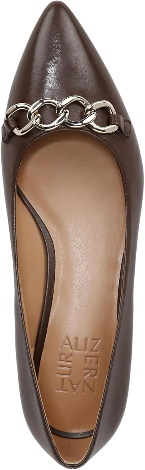 Naturalizer Women's Becca Pointed Toe Low Heel Flat