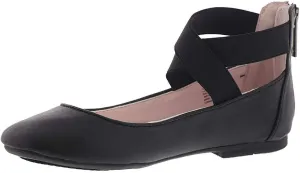 NINA Girl's Marissa (Toddler/Little Kid/Big Kid) Black Smooth 7 Toddler M