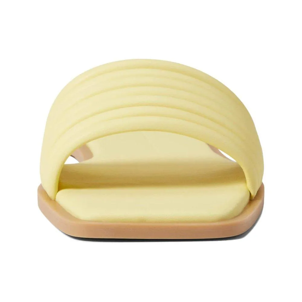 Nonika Daffodil Leather Flat Sandals