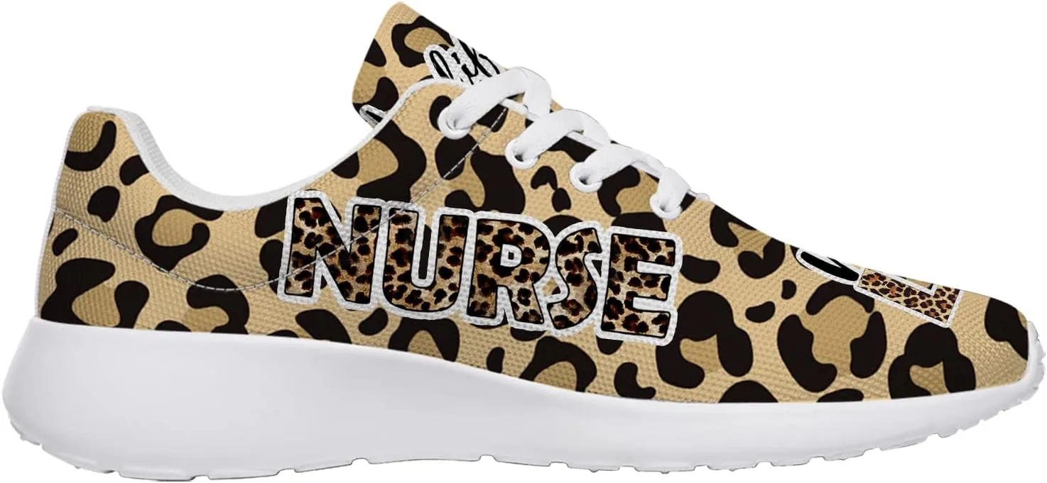 Nurse Themed Womens Mens Running Shoes 3D Printed Tennis Walking Sneakers Gifts for Ladies