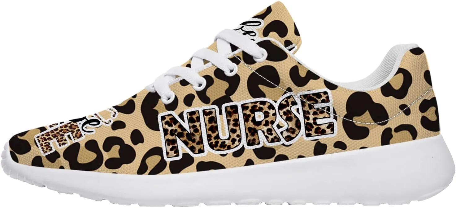 Nurse Themed Womens Mens Running Shoes 3D Printed Tennis Walking Sneakers Gifts for Ladies