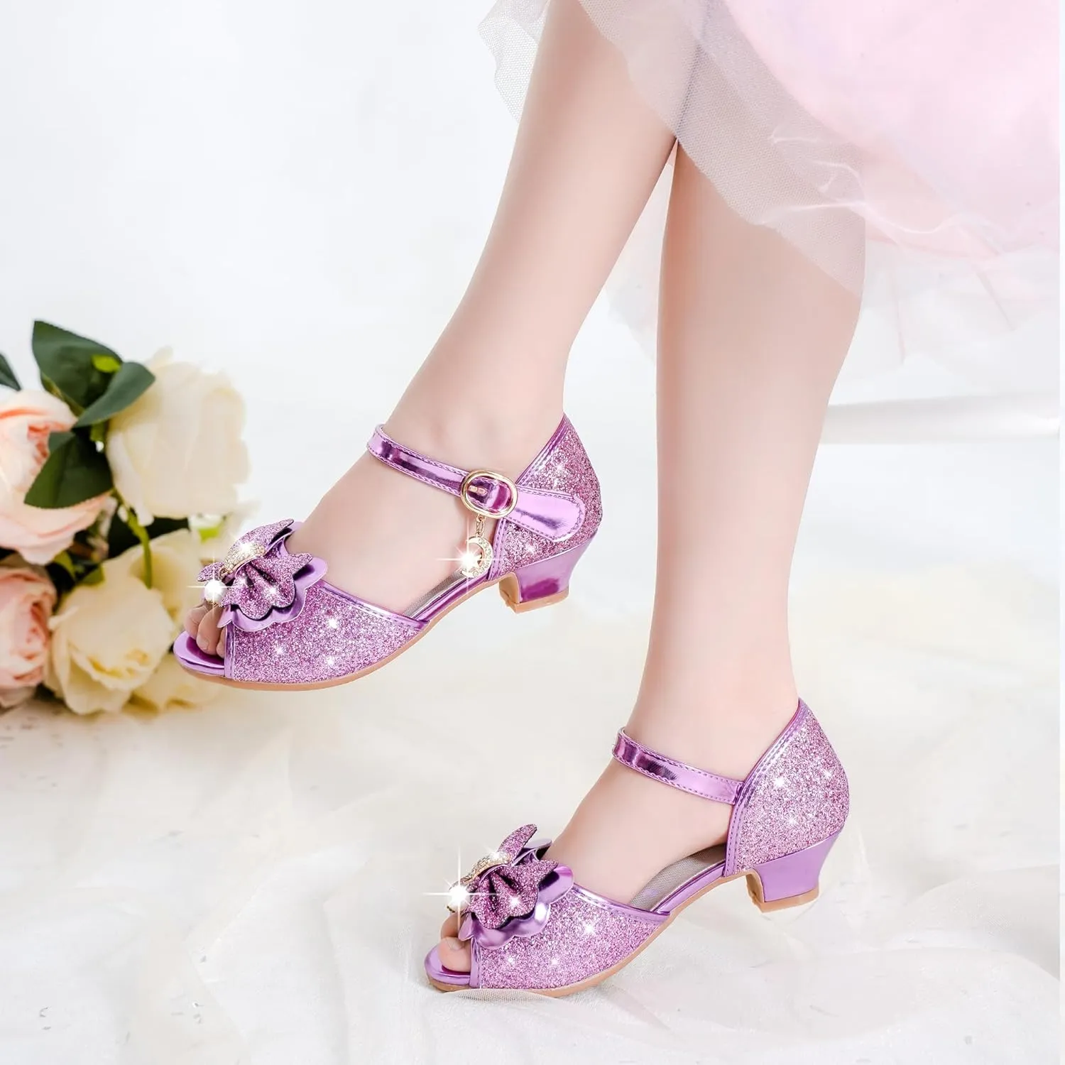 Osinnme Toddler Little Big Kid Girls Wedding Sandals