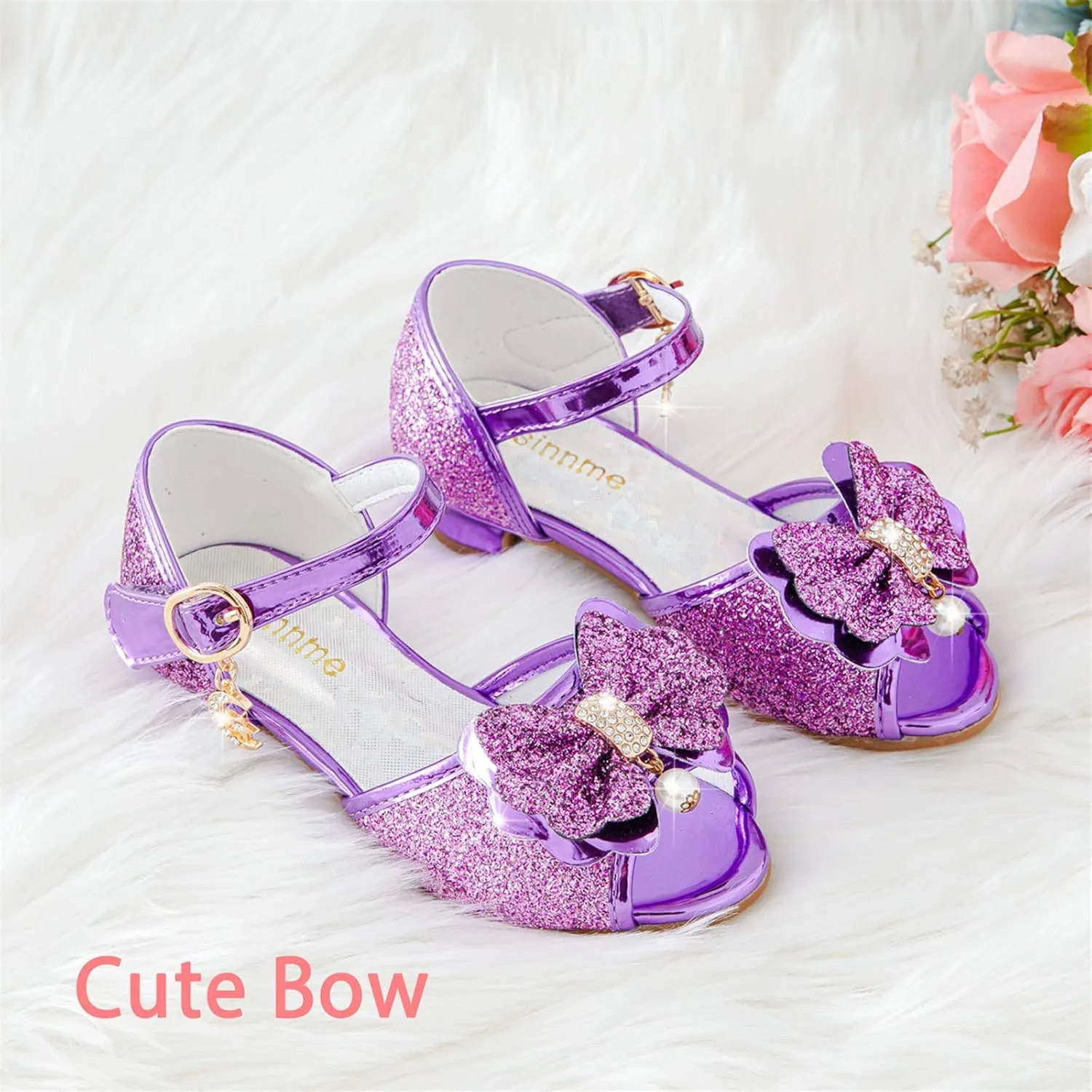 Osinnme Toddler Little Big Kid Girls Wedding Sandals