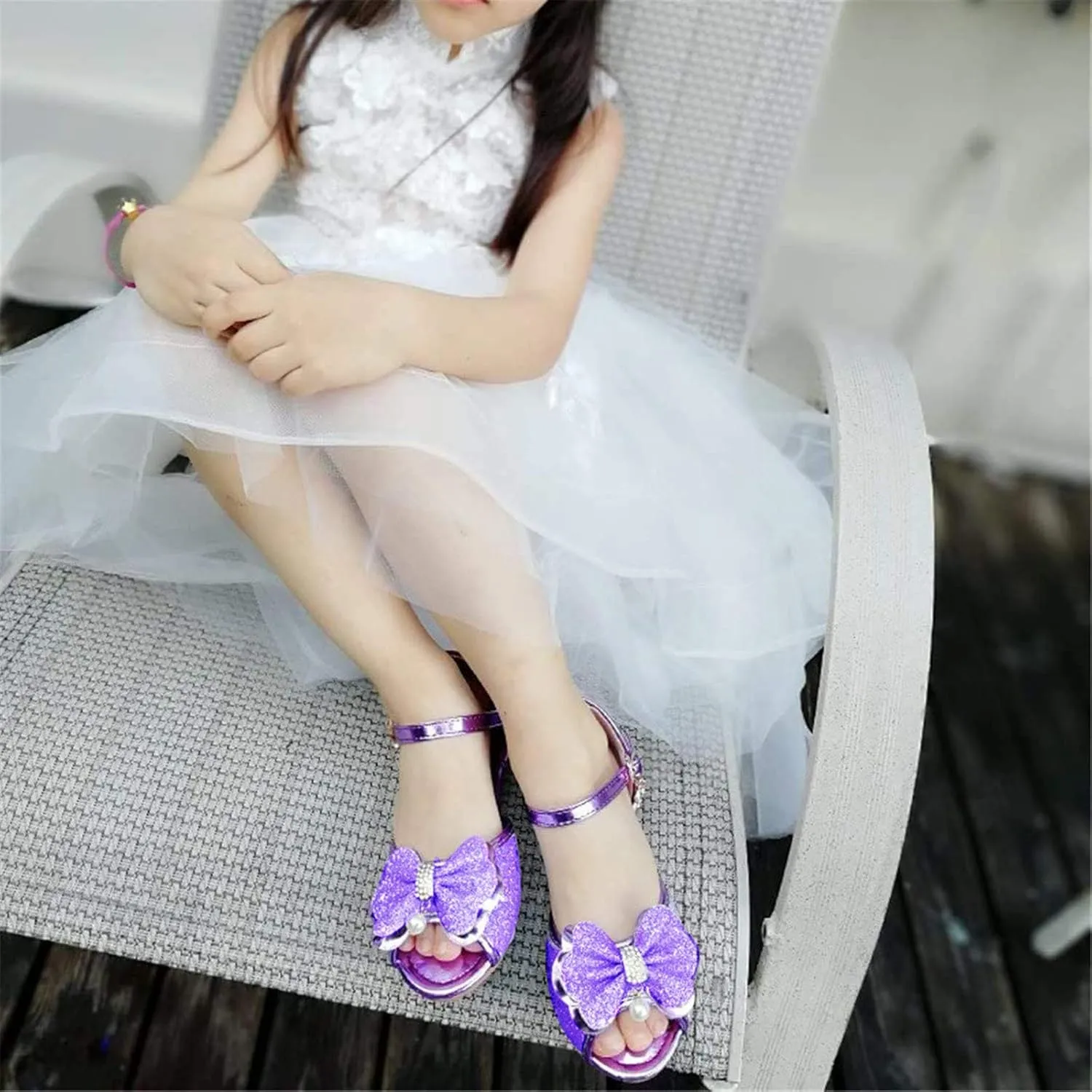 Osinnme Toddler Little Big Kid Girls Wedding Sandals