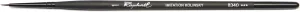 Raphael Stradivarius Synthetic Kolinsky Watercolor Brush, 1, Black